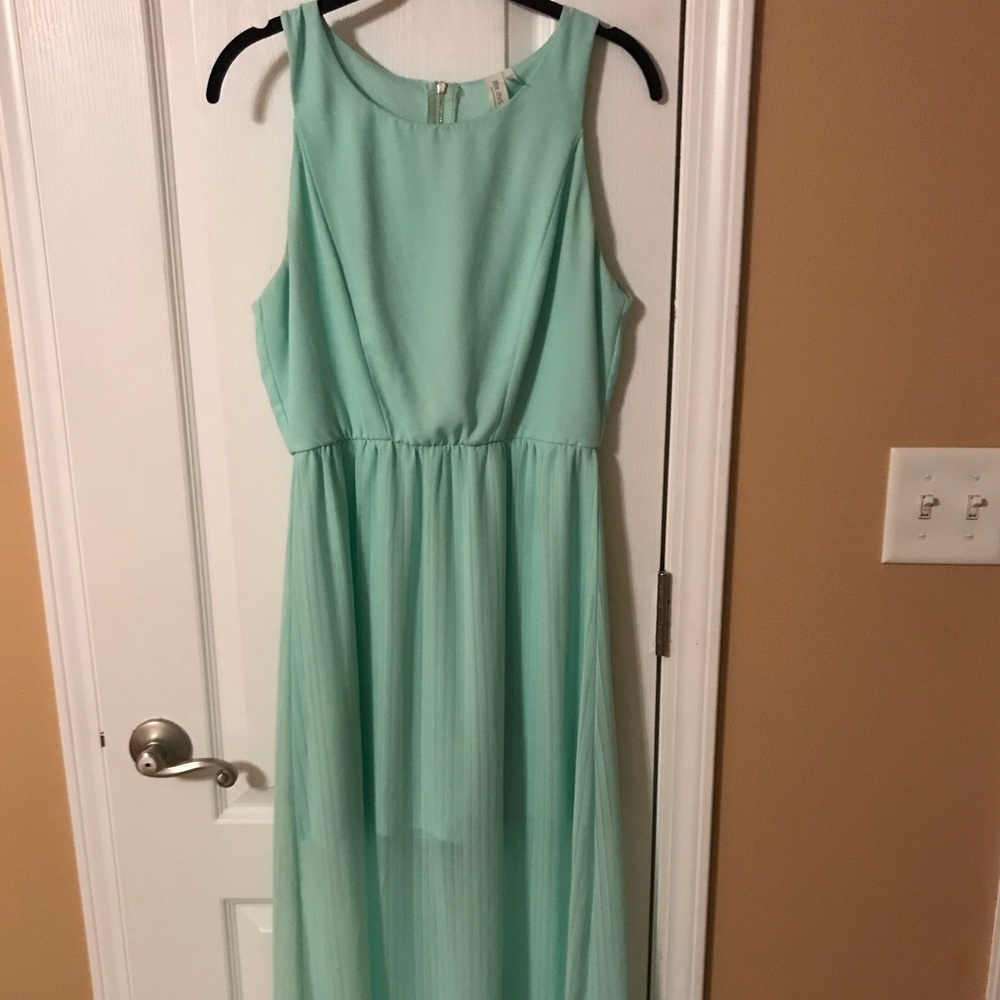 Mint maxi dress